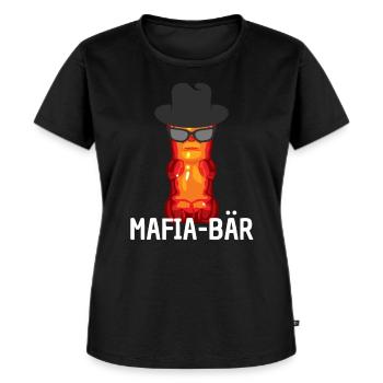 Mafia Gummibärchen Gummibären - Frauen Premium Bio T-Shirt - Schwarz - Vorne - Selfina (174cm)