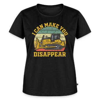 Ouvrier de la construction Chantier de construction Construction - T-shirt Premium bio Femme - noir - Devant - Selfina (174cm)