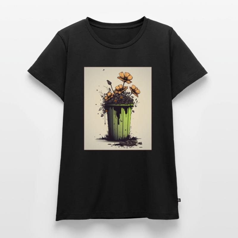 Garbage Plants Pollution Environment Climate Women's Premium Organic T-shirt