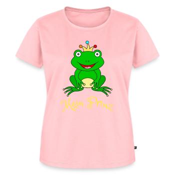 Prince grenouille mon prince - T-shirt Premium bio Femme - rose - Devant - AI Model Female 172 dark (172cm)