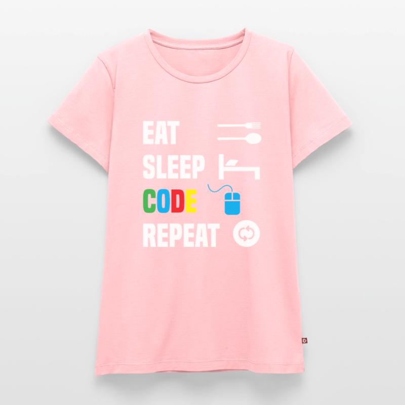 Code Encoding Coder Encoding Computer Scientist Women's Premium Organic T-shirt