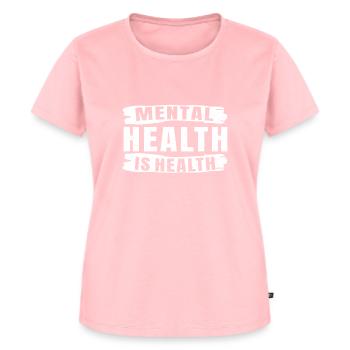 Santé mentale Sensibilisation aux maladies cérébrales humaines - T-shirt Premium bio Femme - rose - Devant - AI Model Female 172 dark (172cm)