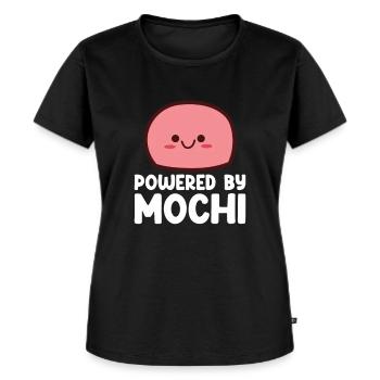 Mochi (1) - T-shirt Premium bio Femme - noir - Devant - Selfina (174cm)