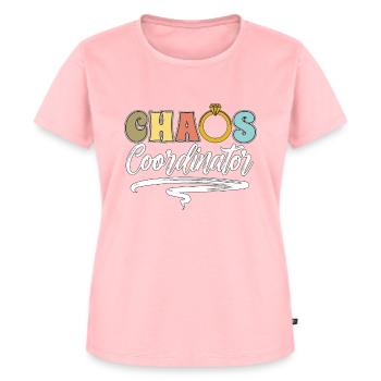 Planificateur de mariage Coordinateur du chaos Planificateur d’événements - T-shirt Premium bio Femme - rose - Devant - AI Model Female 172 dark (172cm)