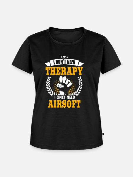 Airsoft - Frauen Premium Bio T-Shirt - Schwarz