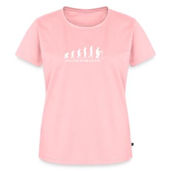 Drawing Designers Edition - Frauen Premium Bio T-Shirt - Rosa - Vorne - AI Model Female 172 dark (172cm)