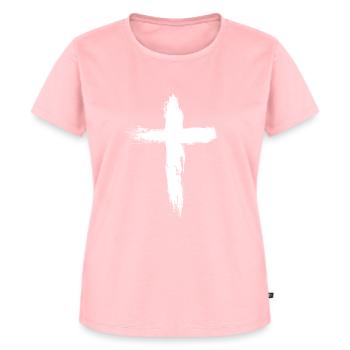 Catholic - Women's Premium Organic T-shirt - rose - Front - AI Model Female 172 dark (172cm)