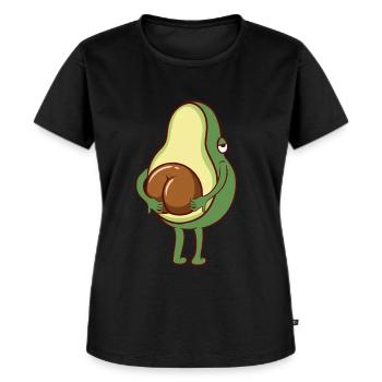 Avocado Costume Vegan Nice fresh avocado - Women's Premium Organic T-shirt - black - Front - Selfina (174cm)