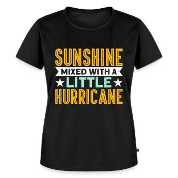 Pre-Teen Pubertät Vorpubertär - Frauen Premium Bio T-Shirt - Schwarz - Vorne - Selfina (174cm)