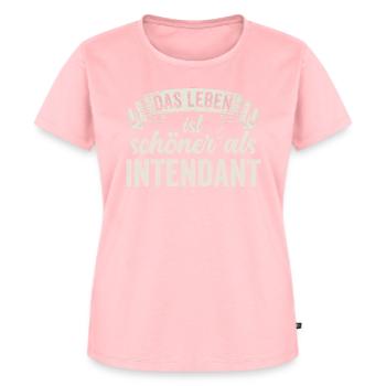Intendant Theater Oper Kultur Veranstaltung Arbeit - Frauen Premium Bio T-Shirt - Rosa - Vorne - AI Model Female 172 dark (172cm)
