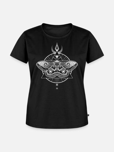 Papillon moquette occulte - T-shirt Premium bio Femme - noir