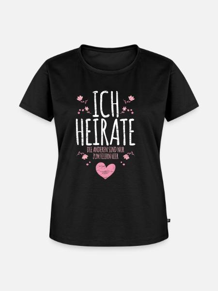 Junggesellenabschied Braut - Frauen Premium Bio T-Shirt - Schwarz