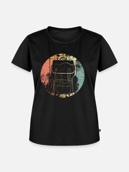 Backpacker Reisen - Frauen Premium Bio T-Shirt - Schwarz