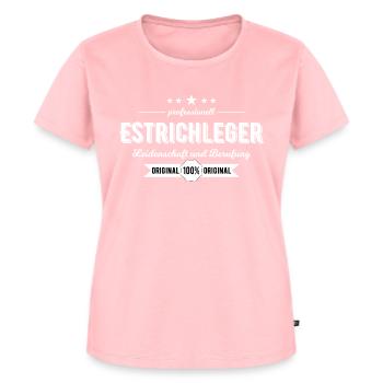 Estrichleger Beruf Geschenk - Frauen Premium Bio T-Shirt - Rosa - Vorne - AI Model Female 172 dark (172cm)