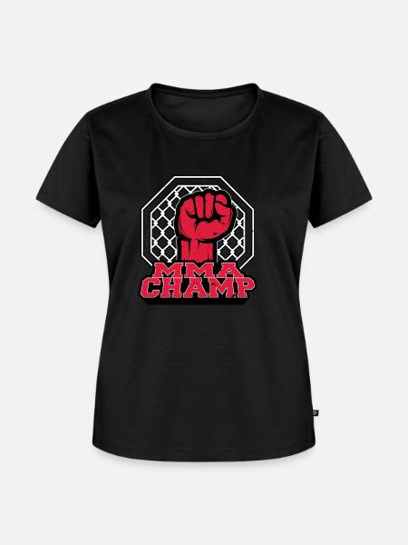 Mixed Martial Arts Champion - Frauen Premium Bio T-Shirt - Schwarz