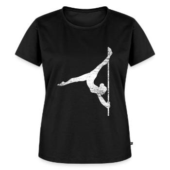 Pole Dance - Frauen Premium Bio T-Shirt - Schwarz - Vorne - Selfina (174cm)