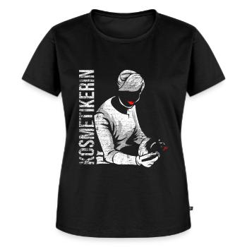 Kosmetikerin Geschenk - Frauen Premium Bio T-Shirt - Schwarz - Vorne - Selfina (174cm)
