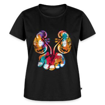 Urologe - Frauen Premium Bio T-Shirt - Schwarz - Vorne - Selfina (174cm)