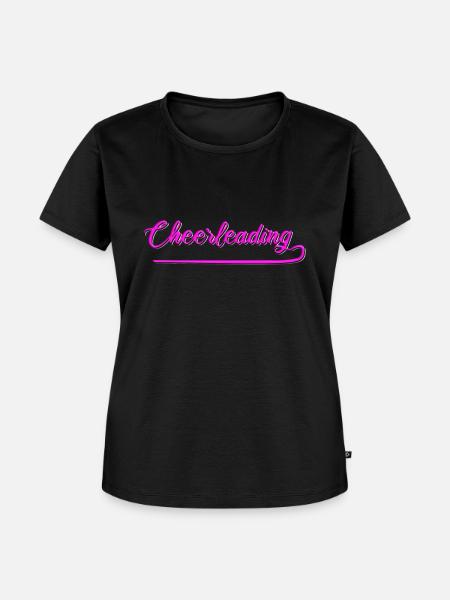 Cheerleading - Frauen Premium Bio T-Shirt - Schwarz