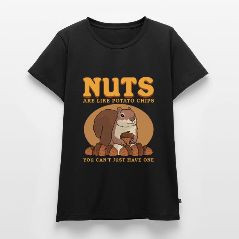 Süßes Eichhörnchen Grauhörnchen Hörnchen Geschenk Frauen Premium Bio T-Shirt