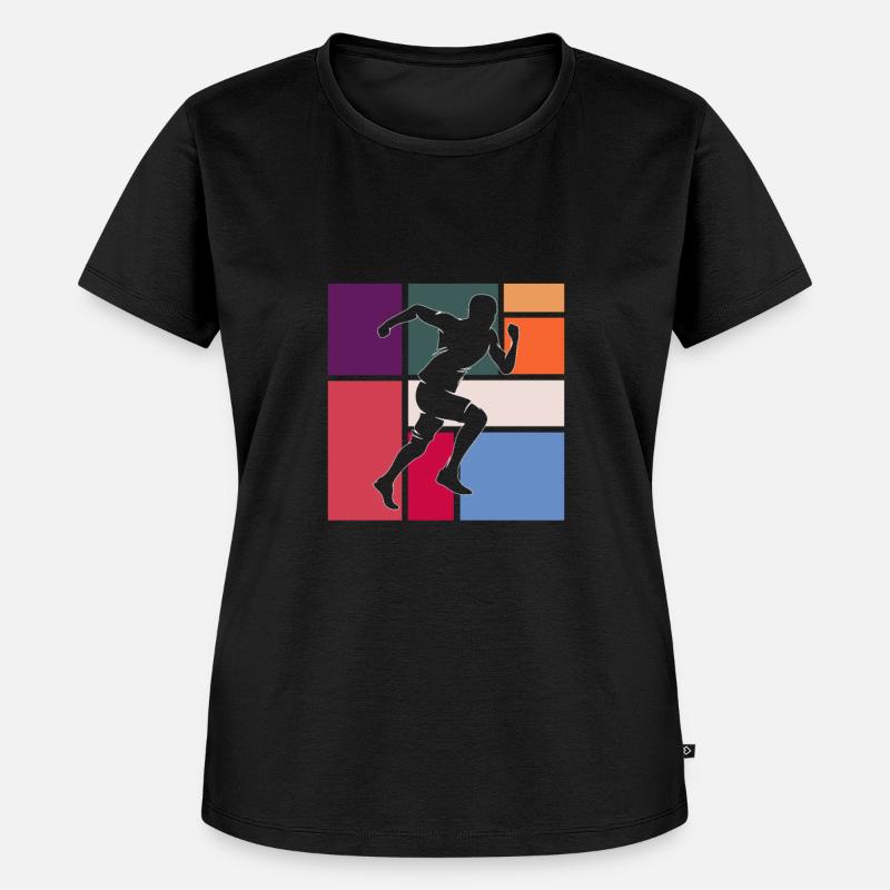 Jog - Women's Premium Organic T-shirt - black