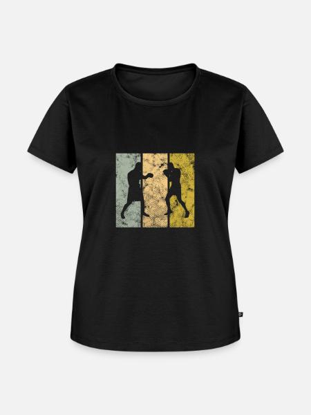 Boxen - Frauen Premium Bio T-Shirt - Schwarz