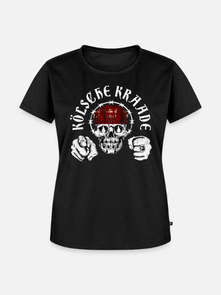 Kölsche Kraade - Frauen Premium Bio T-Shirt - Schwarz