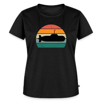 Submariner Submarine - Women's Premium Organic T-shirt - black - Front - Selfina (174cm)