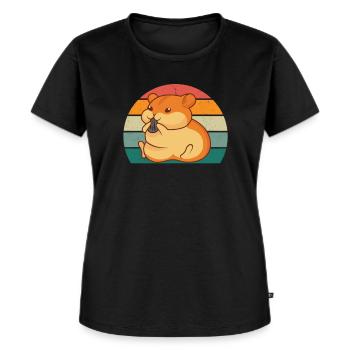 Rodents Rodents Hamster Rat Mouse Squirrel - Women's Premium Organic T-shirt - black - Front - Selfina (174cm)