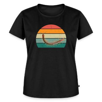 Insekt Krabbeln Fliegen Flügel Ameisen Insekten - Frauen Premium Bio T-Shirt - Schwarz - Vorne - Selfina (174cm)