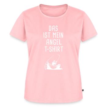 pêcheur à la ligne - T-shirt Premium bio Femme - rose - Devant - AI Model Female 172 dark (172cm)