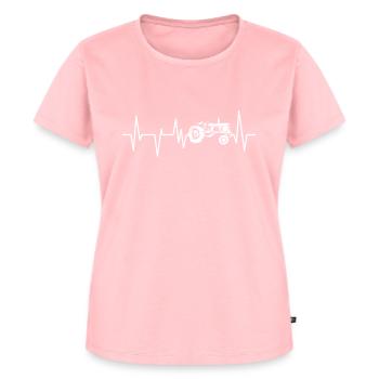 agriculteur - T-shirt Premium bio Femme - rose - Devant - AI Model Female 172 dark (172cm)