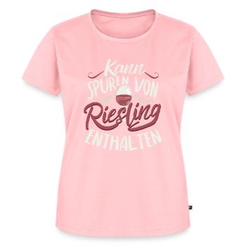 Wein Weintrinker Weinkenner Weinliebhaber - Frauen Premium Bio T-Shirt - Rosa - Vorne - AI Model Female 172 dark (172cm)