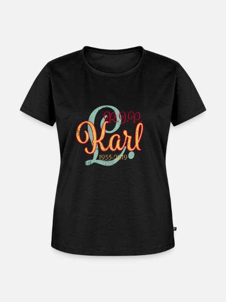 rip karl l. R.I.P. - Frauen Premium Bio T-Shirt - Schwarz