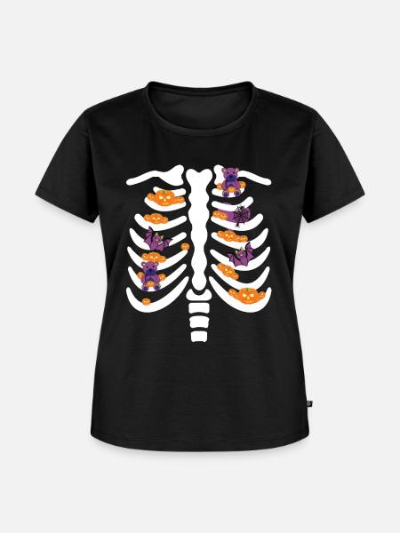 Hallowee - Frauen Premium Bio T-Shirt - Schwarz