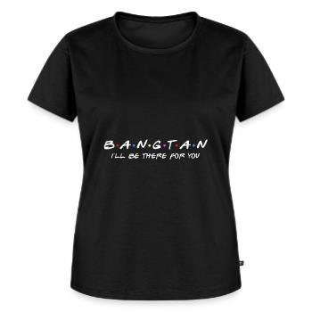 Bangtan KPOP Beats Korean Popmusik - Frauen Premium Bio T-Shirt - Schwarz - Vorne - Selfina (174cm)