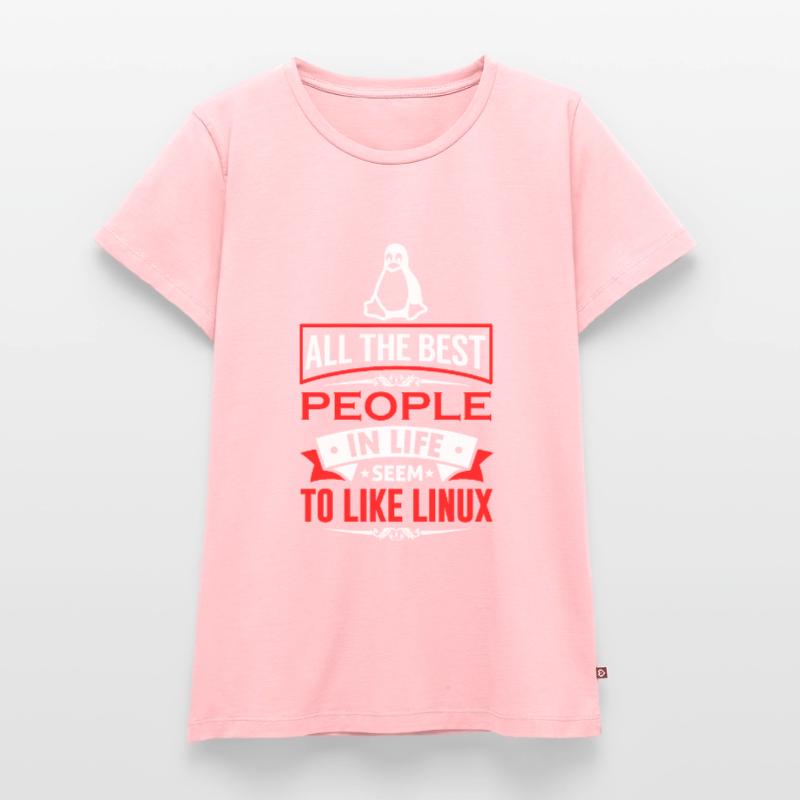 Linux Coding Nerd Sysadmin Geek Administrator Women's Premium Organic T-shirt