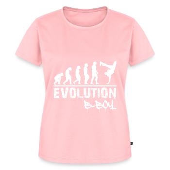 Breakdance Evolution B-Boy Breakdancer Gift - T-shirt Premium bio Femme - rose - Devant - AI Model Female 172 dark (172cm)
