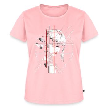 Anime Dessin Art Graphique Femmes Portrait Anime - T-shirt Premium bio Femme - rose - Devant - AI Model Female 172 dark (172cm)