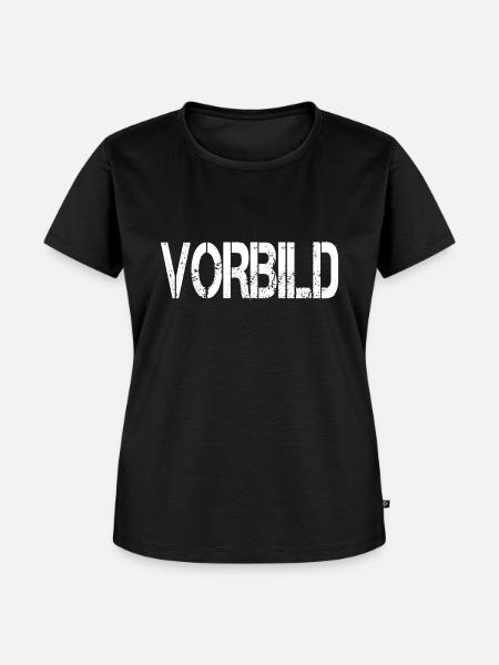 Vorbild - Frauen Premium Bio T-Shirt - Schwarz