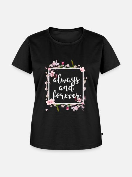 Always and Forever - Frauen Premium Bio T-Shirt - Schwarz