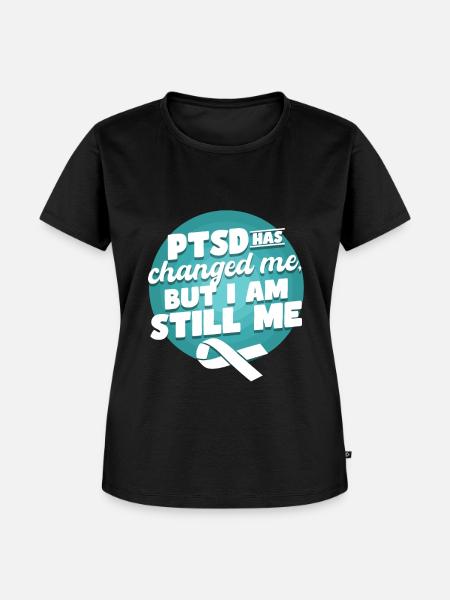 PTBS-Bewusstseins-T-Shirts - Frauen Premium Bio T-Shirt - Schwarz