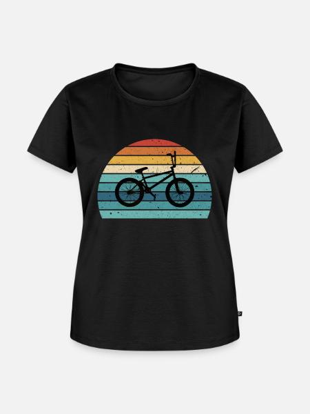 Bmx - Frauen Premium Bio T-Shirt - Schwarz