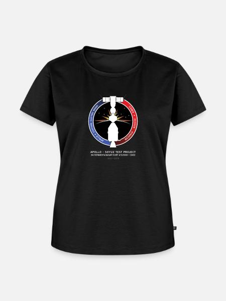Apollo Sojus - Frauen Premium Bio T-Shirt - Schwarz