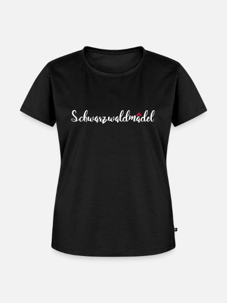 Schwarzwaldmädel - Frauen Premium Bio T-Shirt - Schwarz