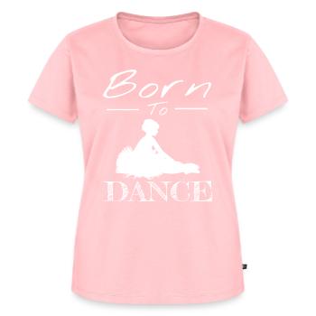 Born to dance Born to Dance Klassische Tänzerin - Frauen Premium Bio T-Shirt - Rosa - Vorne - AI Model Female 172 dark (172cm)