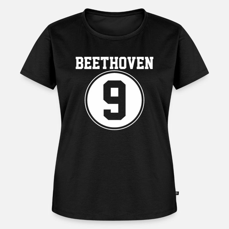 Beethoven - Maglietta ecologica premium da donna - nero