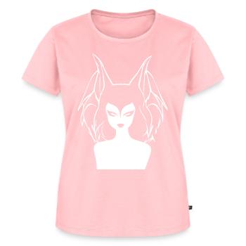 Gothic Girl Dark Fairytale Goth Occult Women Batc - T-shirt Premium bio Femme - rose - Devant - AI Model Female 172 dark (172cm)