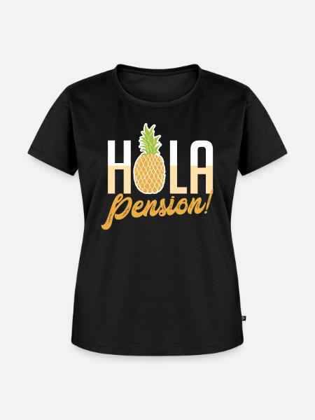 Pension Ruhestand - Frauen Premium Bio T-Shirt - Schwarz