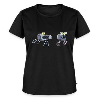 Schrauber - Frauen Premium Bio T-Shirt - Schwarz - Vorne - Selfina (174cm)